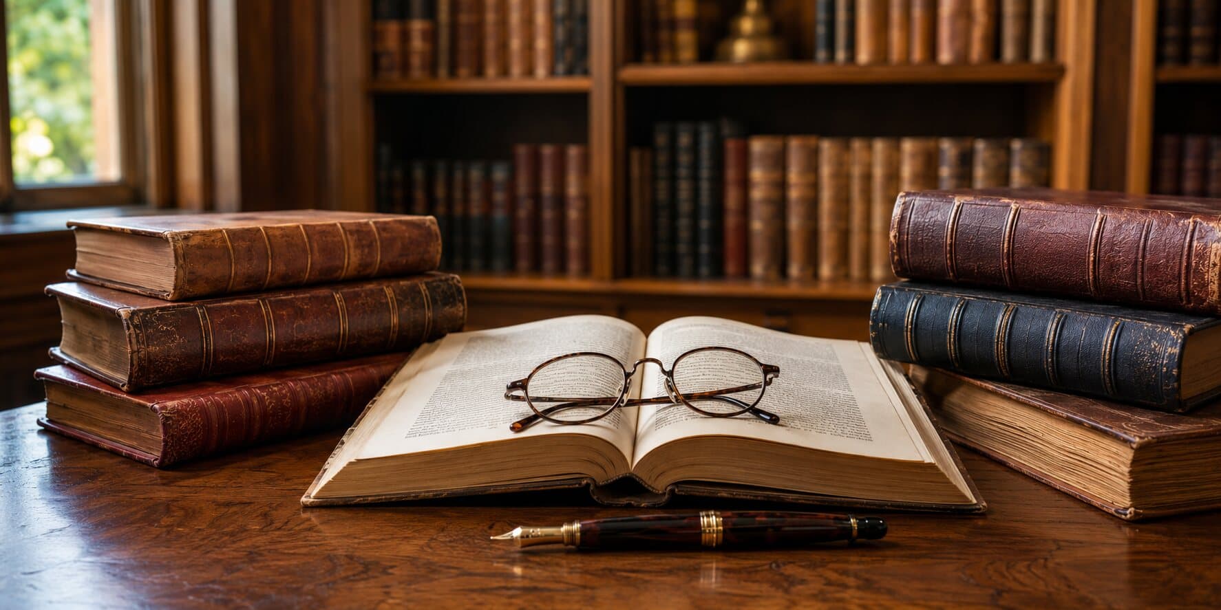 Law books representing Mitch Cornwell's education and experience